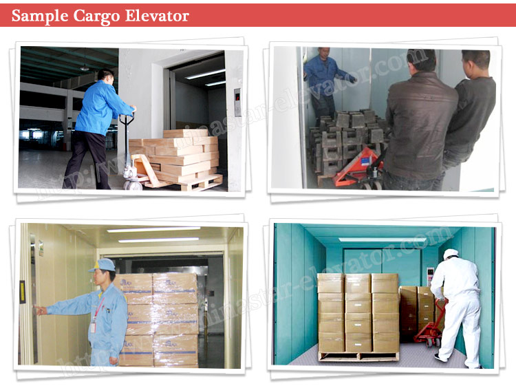 sample cargo elevator